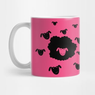 BLACK SHEEP TRANSPARENT Mug